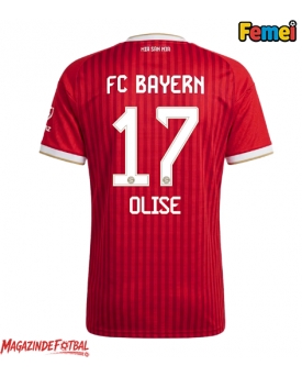 Bayern Munich Michael Olise #17 Tricou Fotbal Replică 2026-27 Femei Acasa Bayern Munich Michael Olise #17 Tricou Fotbal Replică 2026-27 Femei Acasa